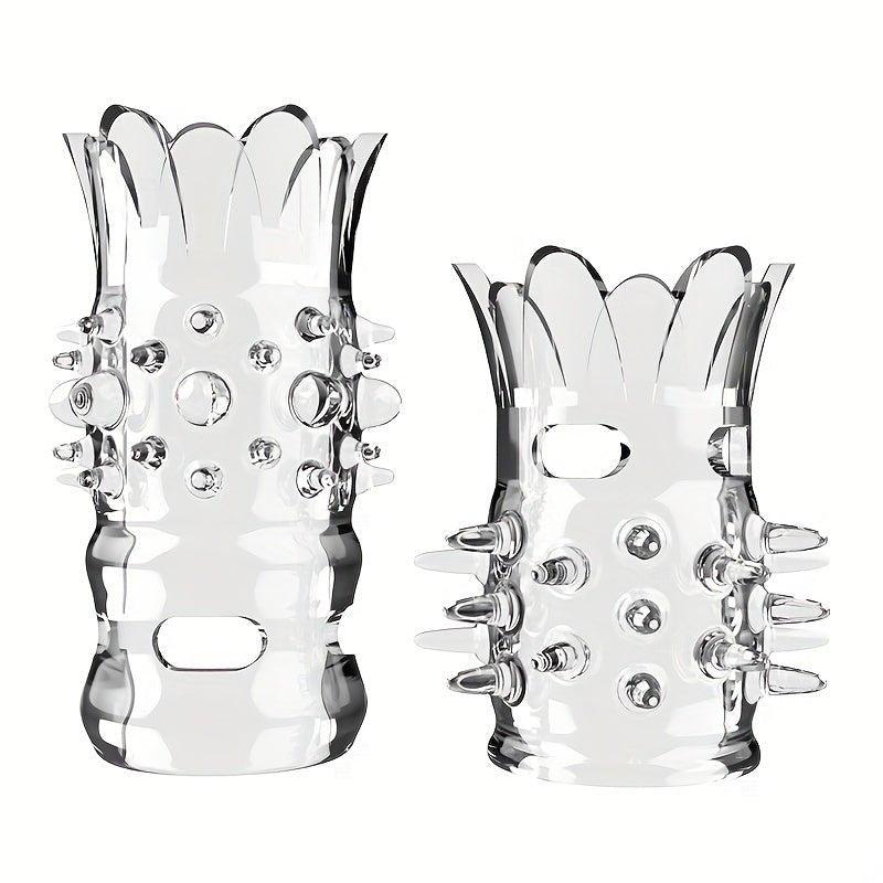 2pcs Men's Wolf Teeth Penis Sleeve Penis Cover Add More Fun And Excitement For Men Women Couples - My Store2pcs Men's Wolf Teeth Penis Sleeve Penis Cover Add More Fun And Excitement For Men Women Couplesthai - adultMy StoreTransparent2pcs Men's Wolf Teeth Penis Sleeve Penis Cover Add More Fun And Excitement For Men Women Couples