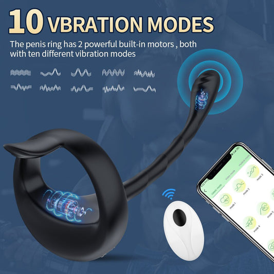 แหวนอวัยวะเพศชาย Anal Butt Plug ชายต่อมลูกหมากนวด App รีโมทคอนโทรลไร้สายระยะไกล Cockring Vibrator Masturbator ผู้ใหญ่เซ็กซ์ทอยสำหรับชาย - My Storeแหวนอวัยวะเพศชาย Anal Butt Plug ชายต่อมลูกหมากนวด App รีโมทคอนโทรลไร้สายระยะไกล Cockring Vibrator Masturbator ผู้ใหญ่เซ็กซ์ทอยสำหรับชายthai - adultMy StoreTHAPP Controlแหวนอวัยวะเพศชาย Anal Butt Plug ชายต่อมลูกหมากนวด App รีโมทคอนโทรลไร้สายระยะไกล Cockring Vibrator Masturbator ผู้ใหญ่เซ็กซ์ทอยสำหรับชาย