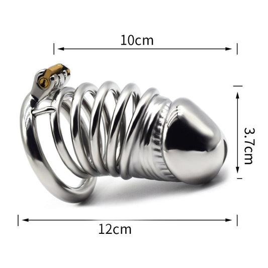 BDSM Adult Sex Toys Penis Cage Dick Ring Chastity Fetish Gay Slave Penis Extender Stainless Steel CB Lock Leten Scrotum - My StoreBDSM Adult Sex Toys Penis Cage Dick Ring Chastity Fetish Gay Slave Penis Extender Stainless Steel CB Lock Leten Scrotum33sextoysMy Storearc 50mmarc 50mmBDSM Adult Sex Toys Penis Cage Dick Ring Chastity Fetish Gay Slave Penis Extender Stainless Steel CB Lock Leten Scrotum