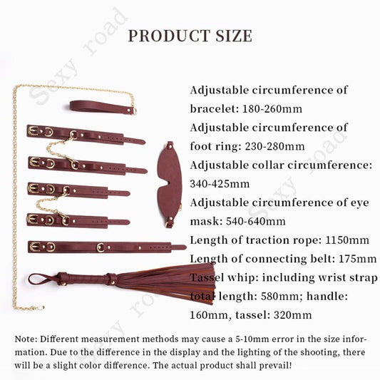 BDSM ชุดเครื่องราง Bundle Bondage หนังชุดยับยั้งชั่งใจทาส Handcuffs ห่วง Whip สุนัข Slave เกมสำหรับผู้ใหญ่ - My StoreBDSM ชุดเครื่องราง Bundle Bondage หนังชุดยับยั้งชั่งใจทาส Handcuffs ห่วง Whip สุนัข Slave เกมสำหรับผู้ใหญ่thai - adultMy StorebrownBDSM ชุดเครื่องราง Bundle Bondage หนังชุดยับยั้งชั่งใจทาส Handcuffs ห่วง Whip สุนัข Slave เกมสำหรับผู้ใหญ่