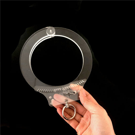 Latest Clear Crystal Adjustable Restraint Necklet Collar with Metal Ring Restraint Adult Bondage Bdsm Sex Toy for Male Female - My StoreLatest Clear Crystal Adjustable Restraint Necklet Collar with Metal Ring Restraint Adult Bondage Bdsm Sex Toy for Male Female33sextoysMy StoreWith keyWith keyLatest Clear Crystal Adjustable Restraint Necklet Collar with Metal Ring Restraint Adult Bondage Bdsm Sex Toy for Male Female