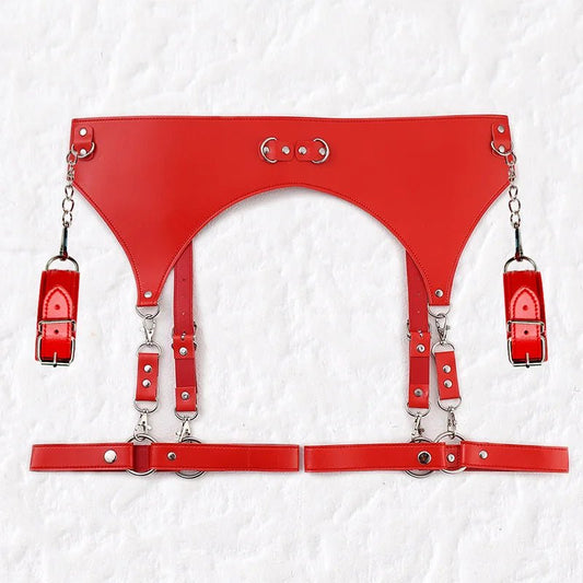 Sex Handcuffs Women's Sexy Lingerie Garter Harness Bondage Set Erotic Sex Toys for Women Strip Club Party Adult Sex Games BDSM - My StoreSex Handcuffs Women's Sexy Lingerie Garter Harness Bondage Set Erotic Sex Toys for Women Strip Club Party Adult Sex Games BDSMthai - adultMy StoreredSex Handcuffs Women's Sexy Lingerie Garter Harness Bondage Set Erotic Sex Toys for Women Strip Club Party Adult Sex Games BDSM