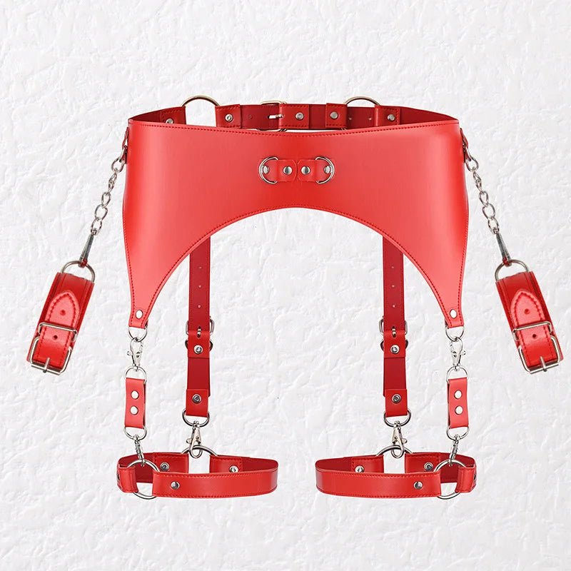 Sex Handcuffs Women's Sexy Lingerie Garter Harness Bondage Set Erotic Sex Toys for Women Strip Club Party Adult Sex Games BDSM - My StoreSex Handcuffs Women's Sexy Lingerie Garter Harness Bondage Set Erotic Sex Toys for Women Strip Club Party Adult Sex Games BDSMthai - adultMy StoreredSex Handcuffs Women's Sexy Lingerie Garter Harness Bondage Set Erotic Sex Toys for Women Strip Club Party Adult Sex Games BDSM
