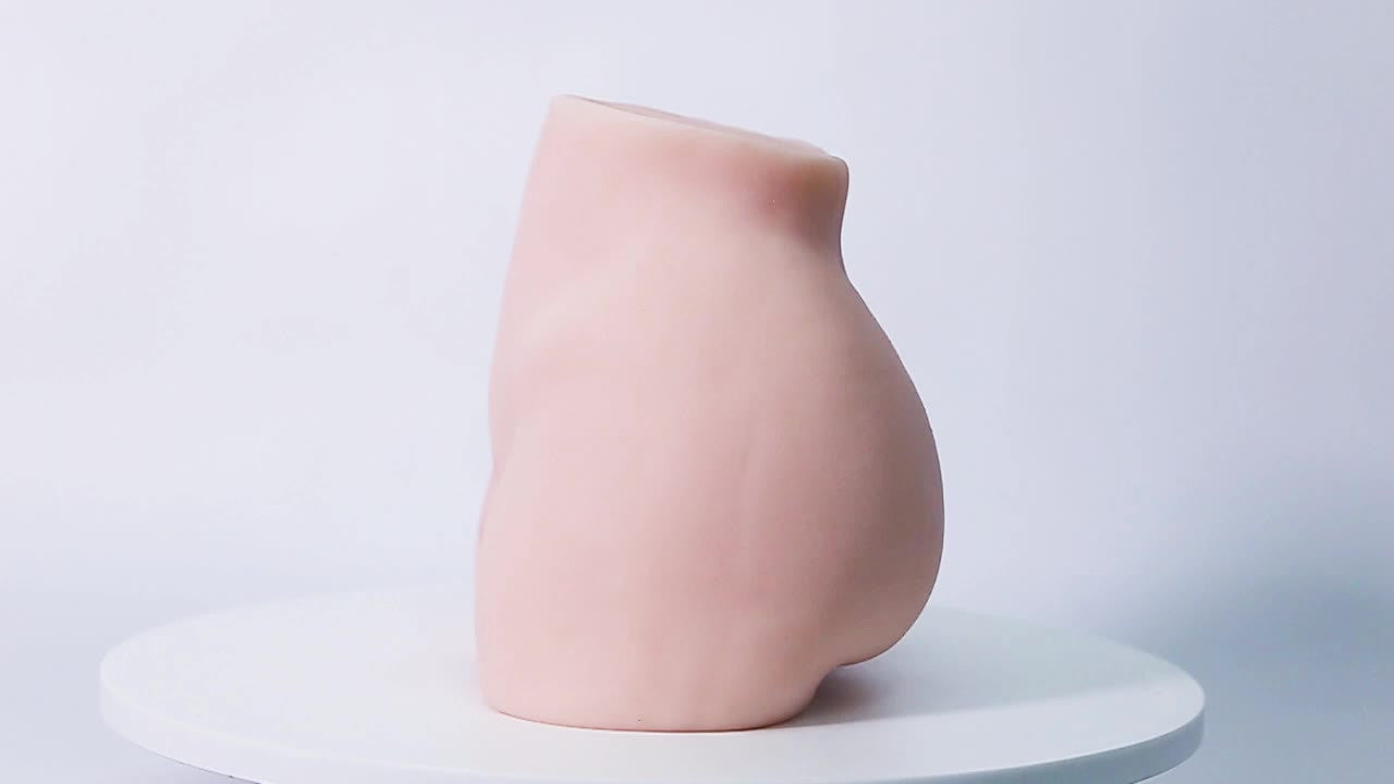 [Skinlike Feel] Realistic 2-in-1 Male Masturbator Toy - Lifelike Soft TPE Adult Sex Doll with Detailed Vagina & Anus. Pocket Pussy Male Massager. No Batteries Required. 8.3 Height