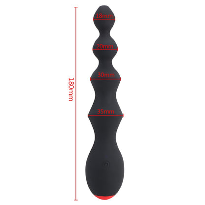 10 Speeds Prostate Massager Anal Beads Vibrator Vibrating Butt Plug Clitoris Stimulator Sex Toy for Women Men