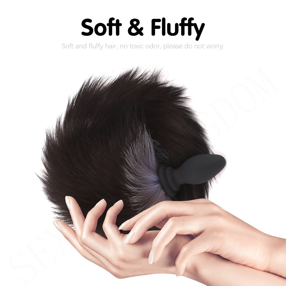 10 - frequency Remote Control Anal Plug Vibrator with Fox Tail Silicone Butt Plug Adult Game Prostate Massager Sex Toy for Couples - My Store10 - frequency Remote Control Anal Plug Vibrator with Fox Tail Silicone Butt Plug Adult Game Prostate Massager Sex Toy for Couples33sextoysMy StoreChina-remote-type-21remote - type - 2110 - frequency Remote Control Anal Plug Vibrator with Fox Tail Silicone Butt Plug Adult Game Prostate Massager Sex Toy for Couples