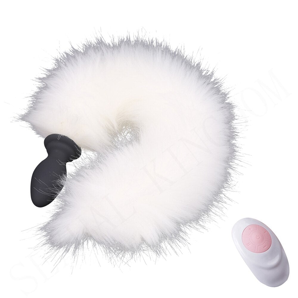 10 - frequency Remote Control Anal Plug Vibrator with Fox Tail Silicone Butt Plug Adult Game Prostate Massager Sex Toy for Couples - My Store10 - frequency Remote Control Anal Plug Vibrator with Fox Tail Silicone Butt Plug Adult Game Prostate Massager Sex Toy for Couples33sextoysMy StoreChina-remote-type-21remote - type - 2110 - frequency Remote Control Anal Plug Vibrator with Fox Tail Silicone Butt Plug Adult Game Prostate Massager Sex Toy for Couples