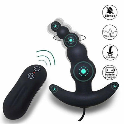 10 Frequency Vibrating Prostate Massager Anal Plug Vibrator Beads Butt Sex Toys Waterproof Powerful Wired For Men Couples - My Store10 Frequency Vibrating Prostate Massager Anal Plug Vibrator Beads Butt Sex Toys Waterproof Powerful Wired For Men Couplesthai - adultMy Storeblack10 Frequency Vibrating Prostate Massager Anal Plug Vibrator Beads Butt Sex Toys Waterproof Powerful Wired For Men Couples