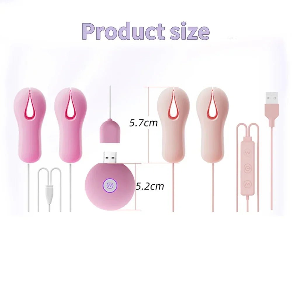 10 Modes Electric Nipple Clamp Breast Massage Vibrator Enhancer Bondage Adult Stimulator Sex Toys for Women Couples Female - My Store10 Modes Electric Nipple Clamp Breast Massage Vibrator Enhancer Bondage Adult Stimulator Sex Toys for Women Couples Femalethai - adultMy StoreRemote Control10 Modes Electric Nipple Clamp Breast Massage Vibrator Enhancer Bondage Adult Stimulator Sex Toys for Women Couples Female