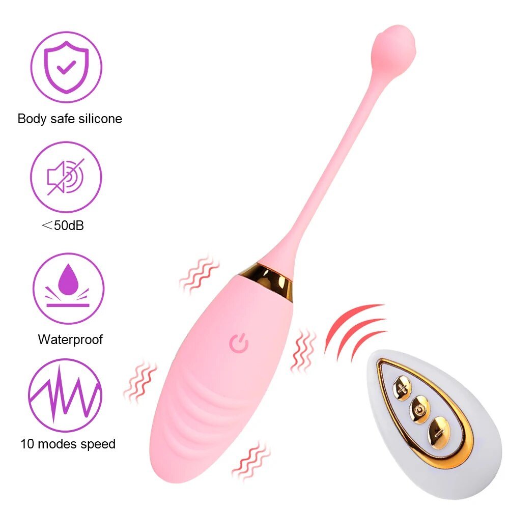 10 Speeds Sex Toys for Women Vibrating Egg Anal Clitoris Stimulation Jump Egg Vibrator Wireless Remote - My Store10 Speeds Sex Toys for Women Vibrating Egg Anal Clitoris Stimulation Jump Egg Vibrator Wireless Remotethai - adultMy StoreRose Red10 Speeds Sex Toys for Women Vibrating Egg Anal Clitoris Stimulation Jump Egg Vibrator Wireless Remote