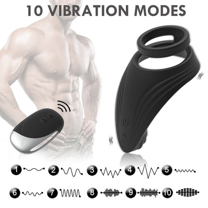 10โหมดอวัยวะเพศชายแหวน Vibrators รีโมทคอนโทรลคู่แหวนนวด Clitoris Perineum กระตุ้น Penisring เพศของเล่นสำหรับผู้ชาย - My Store10โหมดอวัยวะเพศชายแหวน Vibrators รีโมทคอนโทรลคู่แหวนนวด Clitoris Perineum กระตุ้น Penisring เพศของเล่นสำหรับผู้ชายthai - adultMy StoreType A10โหมดอวัยวะเพศชายแหวน Vibrators รีโมทคอนโทรลคู่แหวนนวด Clitoris Perineum กระตุ้น Penisring เพศของเล่นสำหรับผู้ชาย
