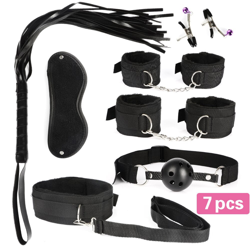 13pcs/set SM Bondage Restraint G Spot Vibrators Adult Game Props Women Sex Toy Noylon Handcuffs Clit Stimulator Adult Sex Shop - My Store13pcs/set SM Bondage Restraint G Spot Vibrators Adult Game Props Women Sex Toy Noylon Handcuffs Clit Stimulator Adult Sex Shop33sextoysMy Store7 pcs set7 pcs set13pcs/set SM Bondage Restraint G Spot Vibrators Adult Game Props Women Sex Toy Noylon Handcuffs Clit Stimulator Adult Sex Shop