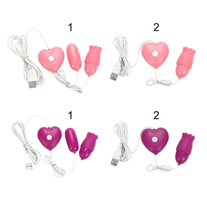 1Set G Spot Masturbator IPX7 Waterproof Delicate Silicone Tongue Vibrator and Clitoral Stimulator for Bathroom Sex Toys Women