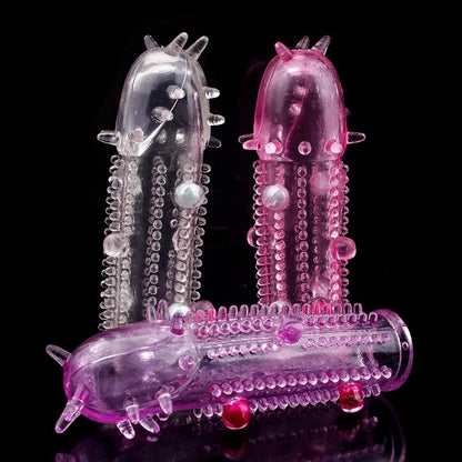 1PC Reusable Pearl Crystal Delay Enlargement Condom Wave Point Penis Extension Sleeves For Man Adult Intimate Goods Cock Ring - My Store1PC Reusable Pearl Crystal Delay Enlargement Condom Wave Point Penis Extension Sleeves For Man Adult Intimate Goods Cock Ringthai - adultMy StoreRandom Color1PC Reusable Pearl Crystal Delay Enlargement Condom Wave Point Penis Extension Sleeves For Man Adult Intimate Goods Cock Ring