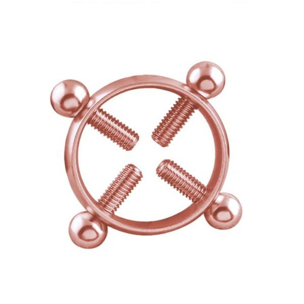 1Pc Stainless Steel Round Fake Non - Piercing Nipple Shield Ring Sexy Breast Body Jewelry Gift Body Piercing Jewelry Nipple Clamps - My Store1Pc Stainless Steel Round Fake Non - Piercing Nipple Shield Ring Sexy Breast Body Jewelry Gift Body Piercing Jewelry Nipple Clamps33sextoysMy StoreRose GoldRose Gold1Pc Stainless Steel Round Fake Non - Piercing Nipple Shield Ring Sexy Breast Body Jewelry Gift Body Piercing Jewelry Nipple Clamps