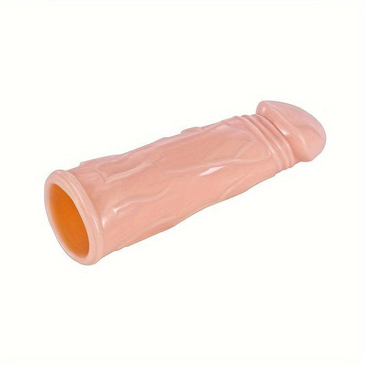 1pcs Men's Flesh Color Or Crystal Adult Sex Toy Penis Cover Sleeve Penis Extender Reusable Delay Ejaculation Add More Fun And Excitement For Men Women Couples - My Store1pcs Men's Flesh Color Or Crystal Adult Sex Toy Penis Cover Sleeve Penis Extender Reusable Delay Ejaculation Add More Fun And Excitement For Men Women Couplesthai - adultMy StoreTransparent white1pcs Men's Flesh Color Or Crystal Adult Sex Toy Penis Cover Sleeve Penis Extender Reusable Delay Ejaculation Add More Fun And Excitement