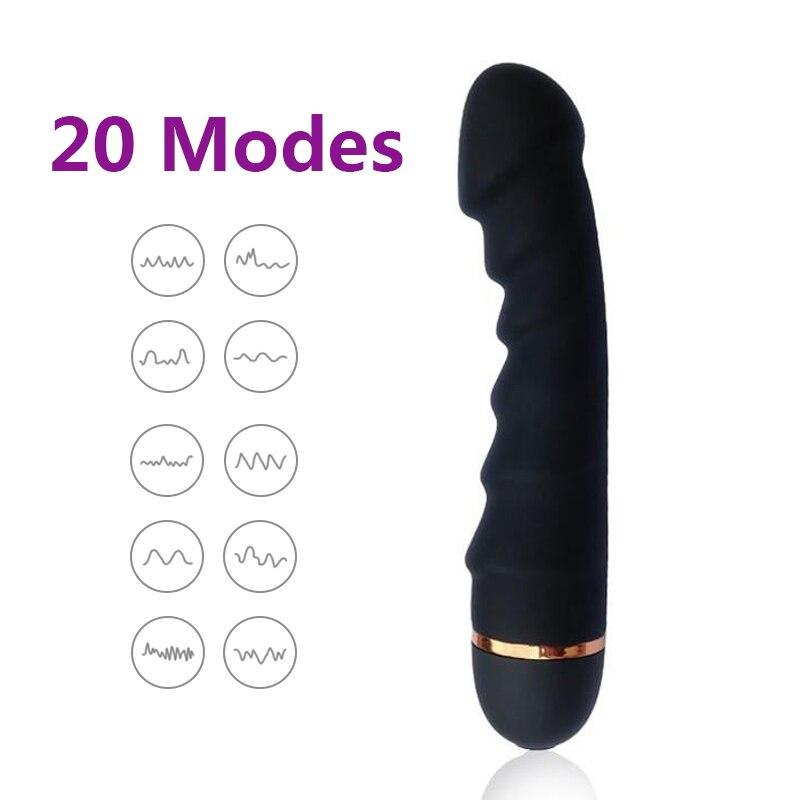 20 Speed Dildo Vibrators for Women Erotic G Spot Clitoris Stimulator Magic Wand Masturbator Vaginal Women Sex Toys Fidget Toys - My Store20 Speed Dildo Vibrators for Women Erotic G Spot Clitoris Stimulator Magic Wand Masturbator Vaginal Women Sex Toys Fidget Toys66sextoysMy StoreHH35-Black 1Black 120 Speed Dildo Vibrators for Women Erotic G Spot Clitoris Stimulator Magic Wand Masturbator Vaginal Women Sex Toys Fidget Toys