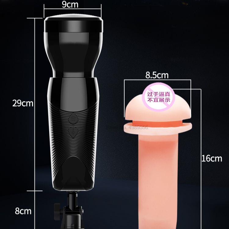 Telescopic หมุน Oral Sex เทรนเนอร์ Man Masturbation ถ้วยอมควยเซ็กซ์ทอยผู้ใหญ่สินค้าผู้ชายอัตโนมัติ Masturbator ชาย