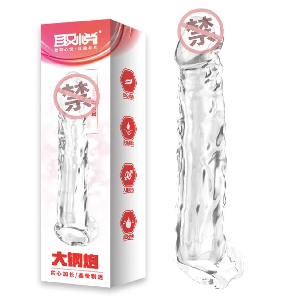 25CM Large Penis Extension Sleeve Reusable Soft and Stretchable Delayed Ejaculation Condoms Male Dildo Extender Male Sex Toys - My Store25CM Large Penis Extension Sleeve Reusable Soft and Stretchable Delayed Ejaculation Condoms Male Dildo Extender Male Sex Toysthai - adultMy StoreM (205mm)25CM Large Penis Extension Sleeve Reusable Soft and Stretchable Delayed Ejaculation Condoms Male Dildo Extender Male Sex Toys