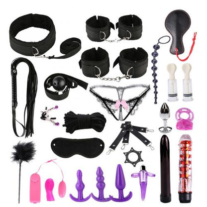 26Pcs Sexy Lace - up Briefs Bondage Handcuffs Blindfold Couple Sex Toys Tool Kit BDSM Bondage Set Flirting Toys for Couple Slave - My Store26Pcs Sexy Lace - up Briefs Bondage Handcuffs Blindfold Couple Sex Toys Tool Kit BDSM Bondage Set Flirting Toys for Couple Slave33sextoysMy StoreRedRed26Pcs Sexy Lace - up Briefs Bondage Handcuffs Blindfold Couple Sex Toys Tool Kit BDSM Bondage Set Flirting Toys for Couple Slave