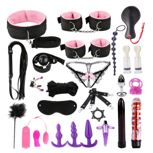 26Pcs Sexy Lace - up Briefs Bondage Handcuffs Blindfold Couple Sex Toys Tool Kit BDSM Bondage Set Flirting Toys for Couple Slave - My Store26Pcs Sexy Lace - up Briefs Bondage Handcuffs Blindfold Couple Sex Toys Tool Kit BDSM Bondage Set Flirting Toys for Couple Slave33sextoysMy StoreRedRed26Pcs Sexy Lace - up Briefs Bondage Handcuffs Blindfold Couple Sex Toys Tool Kit BDSM Bondage Set Flirting Toys for Couple Slave