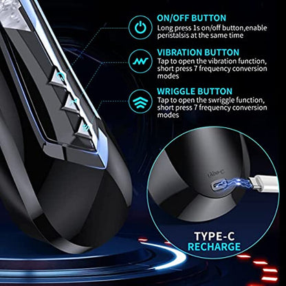 Automatic Masturbation Cup For Men For Penis Stimulation Vibrating 7 Times By Hand Vibrating 7 Times