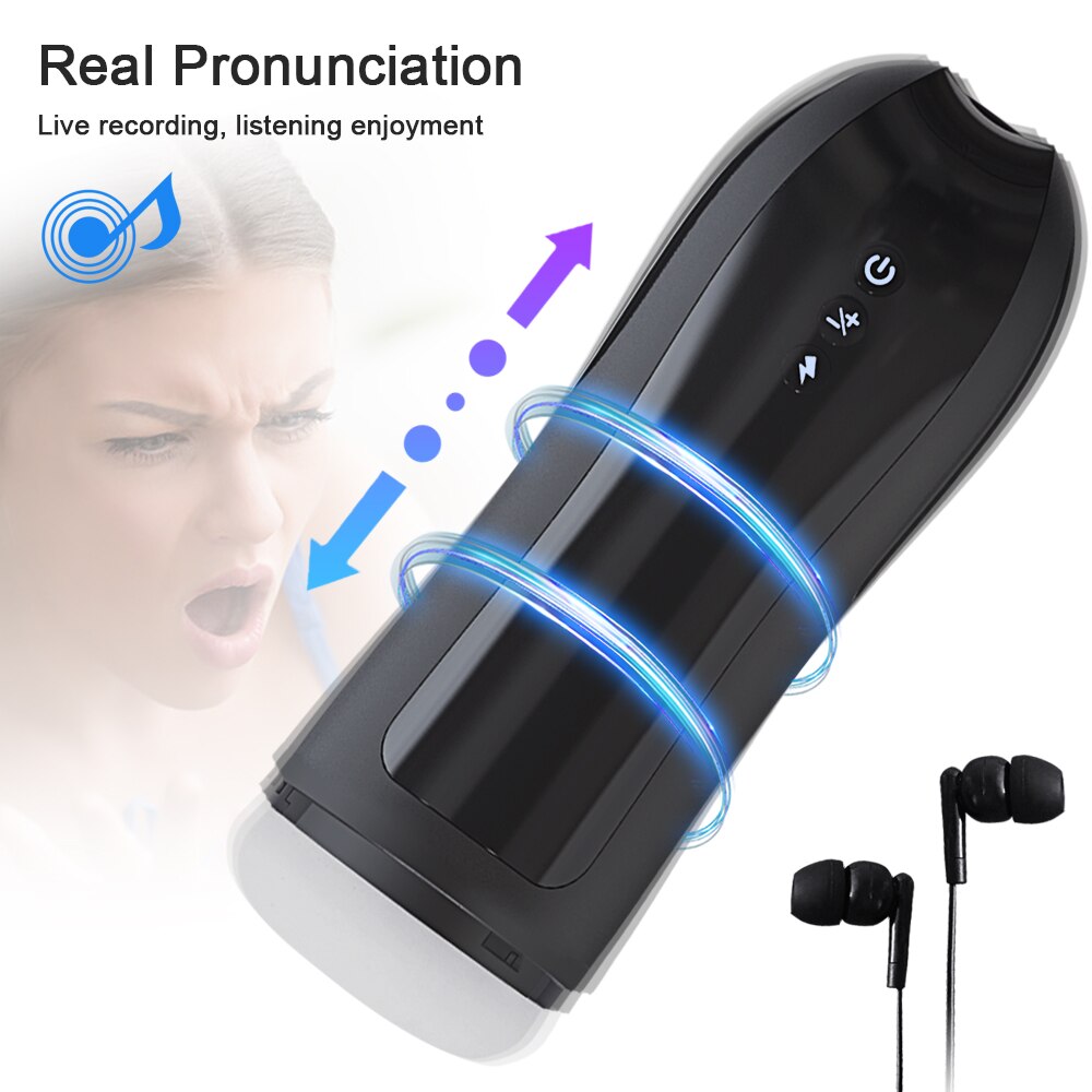 มาสเตอร์เบเตอร์อัตโนมัติสำหรับผู้ชายเครื่องสั่นด้วยกล้องโทรทรรศน์การสำเร็จความใคร่ด้วยเสียงครางเซ็กซี่สินค้าสำหรับผู้ใหญ่