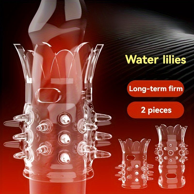 2pcs Men's Wolf Teeth Penis Sleeve Penis Cover Add More Fun And Excitement For Men Women Couples - My Store2pcs Men's Wolf Teeth Penis Sleeve Penis Cover Add More Fun And Excitement For Men Women Couplesthai - adultMy StoreTransparent2pcs Men's Wolf Teeth Penis Sleeve Penis Cover Add More Fun And Excitement For Men Women Couples