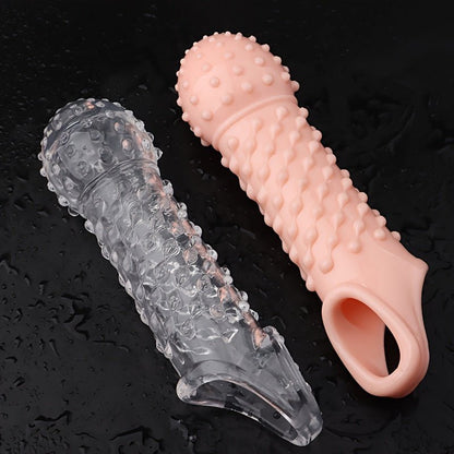 2pcs Penis Enhancer Sleeves with Stretch G - Spot Stimulation - Reusable Cock Ring & Nozzle for Men's Sexual Pleasure Sex Toy For Men Masturbating Sex Toy For Men Anal - My Store2pcs Penis Enhancer Sleeves with Stretch G - Spot Stimulation - Reusable Cock Ring & Nozzle for Men's Sexual Pleasure Sex Toy For Men Masturbating Sex Toy For Men Analthai - adultMy StoreRandom2pcs Penis Enhancer Sleeves with Stretch G - Spot Stimulation - Reusable Cock Ring & Nozzle for Men's Sexual Pleasure Sex Toy For