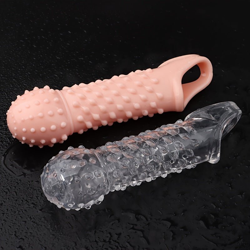 2pcs Penis Enhancer Sleeves with Stretch G - Spot Stimulation - Reusable Cock Ring & Nozzle for Men's Sexual Pleasure Sex Toy For Men Masturbating Sex Toy For Men Anal - My Store2pcs Penis Enhancer Sleeves with Stretch G - Spot Stimulation - Reusable Cock Ring & Nozzle for Men's Sexual Pleasure Sex Toy For Men Masturbating Sex Toy For Men Analthai - adultMy StoreRandom2pcs Penis Enhancer Sleeves with Stretch G - Spot Stimulation - Reusable Cock Ring & Nozzle for Men's Sexual Pleasure Sex Toy For