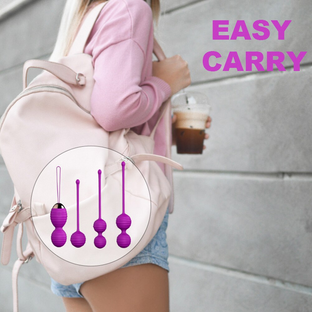 3/5Pcs Postpartum Repair Vaginal Shrinking Tight Ball Exercise Women Sex Toy Vagina Tight Exercise Trainer Massage