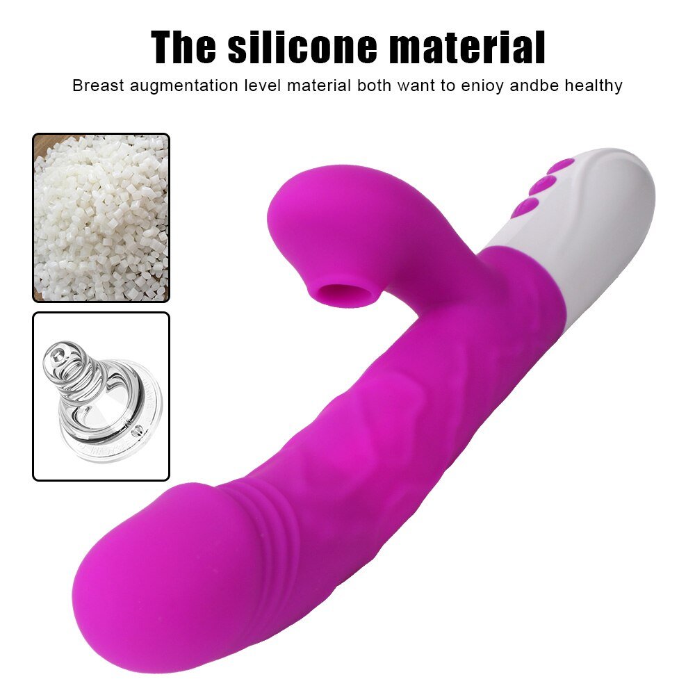 3 In 1 Heating Rabbit Vibrator Telescopic Rotating Dildo Clitoris Sucking Vagina G Spot Stimulate Vibrators Sex Toys for Women - My Store3 In 1 Heating Rabbit Vibrator Telescopic Rotating Dildo Clitoris Sucking Vagina G Spot Stimulate Vibrators Sex Toys for Women33sextoysMy StoreChinaTH3 In 1 Heating Rabbit Vibrator Telescopic Rotating Dildo Clitoris Sucking Vagina G Spot Stimulate Vibrators Sex Toys for Women
