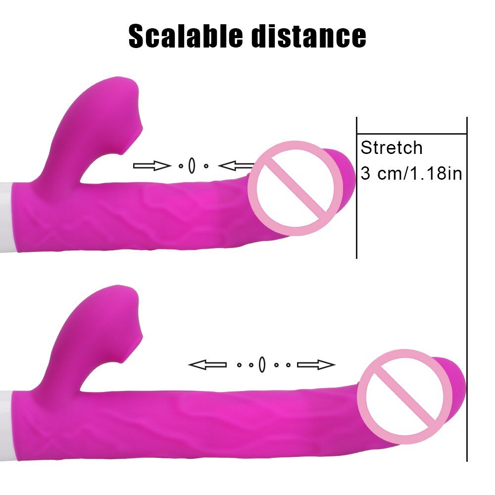 3 In 1 Heating Rabbit Vibrator Telescopic Rotating Dildo Clitoris Sucking Vagina G Spot Stimulate Vibrators Sex Toys for Women - My Store3 In 1 Heating Rabbit Vibrator Telescopic Rotating Dildo Clitoris Sucking Vagina G Spot Stimulate Vibrators Sex Toys for Women33sextoysMy StoreChinaTH3 In 1 Heating Rabbit Vibrator Telescopic Rotating Dildo Clitoris Sucking Vagina G Spot Stimulate Vibrators Sex Toys for Women