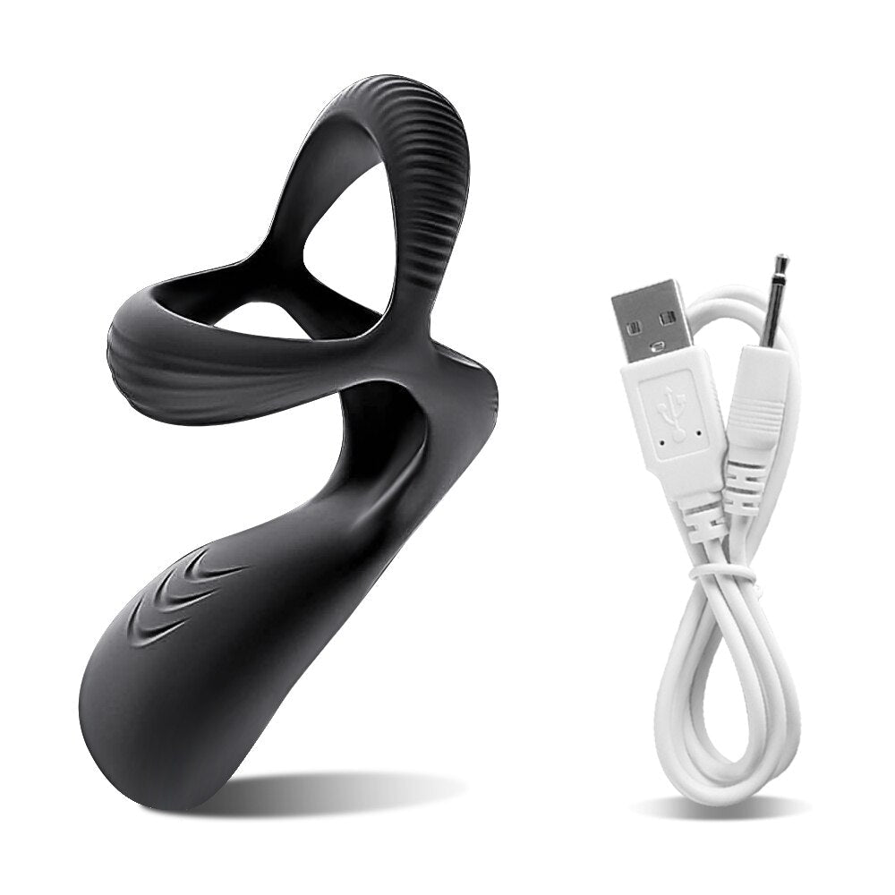 3 In 1 Vibrating Cock Ring Male Vibrator Penis Ring Delay Ejaculation Cockring Perineum Stimulator Sex Toys for Men Adult Goods - My Store3 In 1 Vibrating Cock Ring Male Vibrator Penis Ring Delay Ejaculation Cockring Perineum Stimulator Sex Toys for Men Adult Goods33sextoysMy StoreChina-SJH12-BOXSJH12 - BOX3 In 1 Vibrating Cock Ring Male Vibrator Penis Ring Delay Ejaculation Cockring Perineum Stimulator Sex Toys for Men Adult Goods