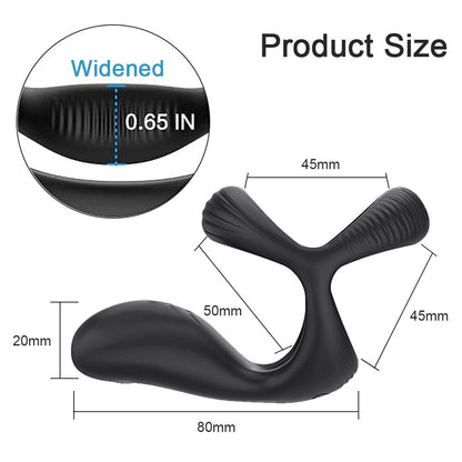 3 In 1 Vibrating Cock Ring Male Vibrator Penis Ring Delay Ejaculation Cockring Perineum Stimulator Sex Toys for Men Adult Goods - My Store3 In 1 Vibrating Cock Ring Male Vibrator Penis Ring Delay Ejaculation Cockring Perineum Stimulator Sex Toys for Men Adult Goods33sextoysMy StoreChina-SJH12-BOXSJH12 - BOX3 In 1 Vibrating Cock Ring Male Vibrator Penis Ring Delay Ejaculation Cockring Perineum Stimulator Sex Toys for Men Adult Goods