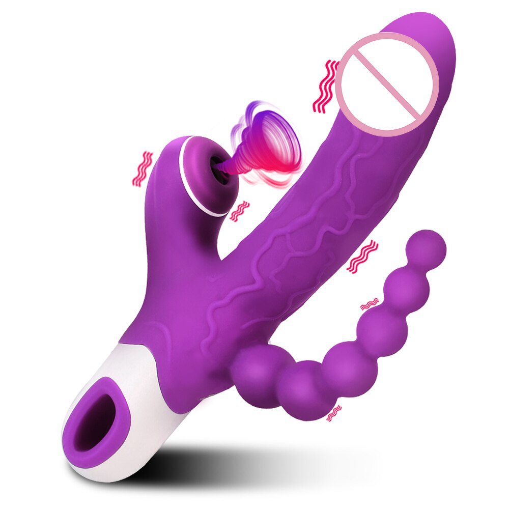 3 IN 1 Vibrator Clitoris Sucker Anal Vagina Stimulator 12 Speed Vibrating Dildo 3 Mode Oral Vacuum Sucking Sex Toys for Women - My Store3 IN 1 Vibrator Clitoris Sucker Anal Vagina Stimulator 12 Speed Vibrating Dildo 3 Mode Oral Vacuum Sucking Sex Toys for Women33sextoysMy Store3 IN 1 Vibrator Clitoris Sucker Anal Vagina Stimulator 12 Speed Vibrating Dildo 3 Mode Oral Vacuum Sucking Sex Toys for Women