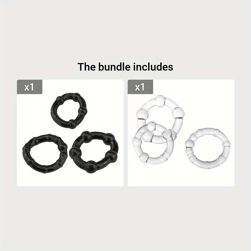 3 PCS Male Penis Cock Ring - Delay Ejaculation Scrotum Binding Ball Stretcher Penis. Enlargement Silicone Cock Ring Sex Toy For Men - Waterproof. Non - Killing Sperm. No Battery Required - My Store3 PCS Male Penis Cock Ring - Delay Ejaculation Scrotum Binding Ball Stretcher Penis. Enlargement Silicone Cock Ring Sex Toy For Men - Waterproof. Non - Killing Sperm. No Battery Requiredthai - adultMy StoreBlack Set+White Set3 PCS Male Penis Cock Ring - Delay Ejaculation Scrotum Binding Ball Stretcher 