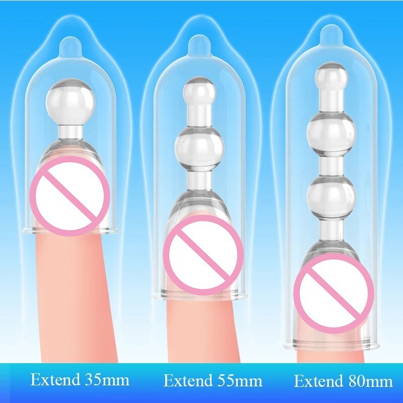 3 Sizes Reusable Lengthen Penis Enlargement Extend Penis Extension Sleeves Extender Sex Toys for Men Bondage Gear Sex Shop - My Store3 Sizes Reusable Lengthen Penis Enlargement Extend Penis Extension Sleeves Extender Sex Toys for Men Bondage Gear Sex Shop33sextoysMy StoreLL3 Sizes Reusable Lengthen Penis Enlargement Extend Penis Extension Sleeves Extender Sex Toys for Men Bondage Gear Sex Shop