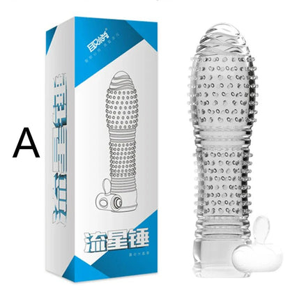 3 Types Condoms Granule Thread Wavy Line Delay Enlargement Penis Sleeve Egg Vibrator Reusable Condom Adult Sex Toys for Men - My Store3 Types Condoms Granule Thread Wavy Line Delay Enlargement Penis Sleeve Egg Vibrator Reusable Condom Adult Sex Toys for Menthai - adultMy StoreA Granule3 Types Condoms Granule Thread Wavy Line Delay Enlargement Penis Sleeve Egg Vibrator Reusable Condom Adult Sex Toys for Men
