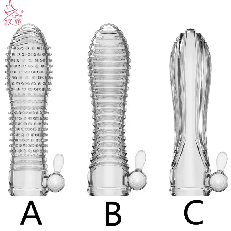 3 Types Condoms Granule Thread Wavy Line Delay Enlargement Penis Sleeve Egg Vibrator Reusable Condom Adult Sex Toys for Men - My Store3 Types Condoms Granule Thread Wavy Line Delay Enlargement Penis Sleeve Egg Vibrator Reusable Condom Adult Sex Toys for Menthai - adultMy StoreA Granule3 Types Condoms Granule Thread Wavy Line Delay Enlargement Penis Sleeve Egg Vibrator Reusable Condom Adult Sex Toys for Men