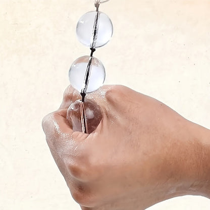 Crystal Ball Butt Plug Pulling Beads. Sexy Lingerie & Erotic Accesseries