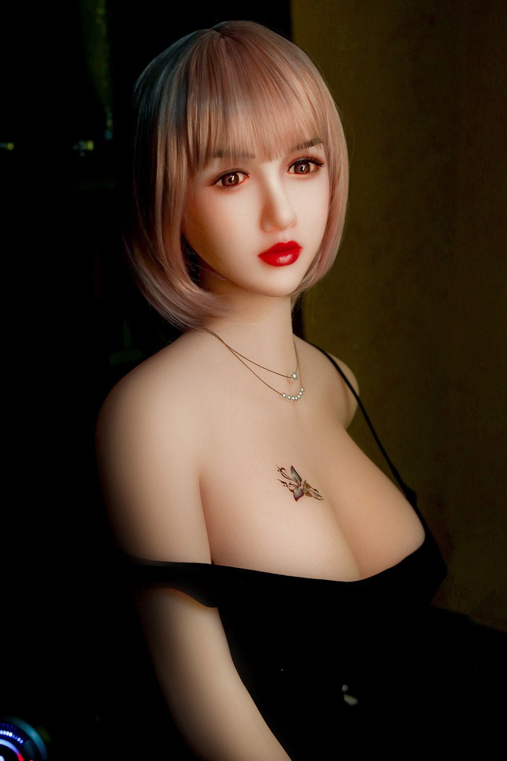 Thailand/Chiang Mai Stock Margery 165cm Head TPE Big Boob Realistic Tattoo Sex Doll NO.1035