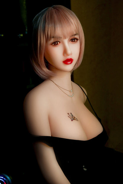 Thailand/Chiang Mai Stock Margery 165cm Head TPE Big Boob Realistic Tattoo Sex Doll NO.1035