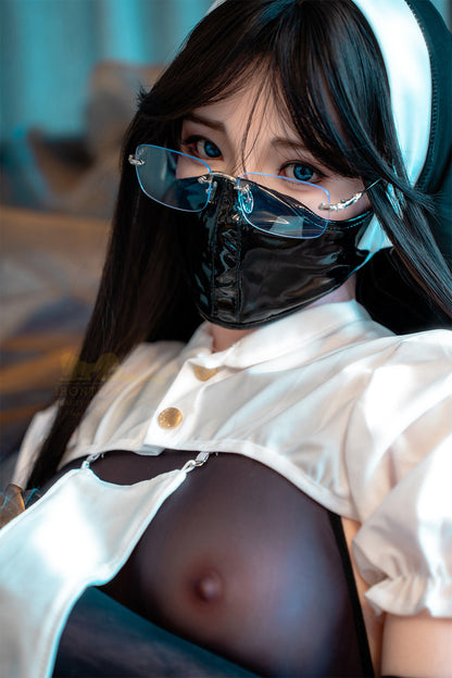 Irontechdoll Logan 162ซม. ซิลิโคนเต็มตัว หน้าอกเล็ก ดอลล์เซ็กส์เอเชียสมจริงสำหรับขาย NO.1066