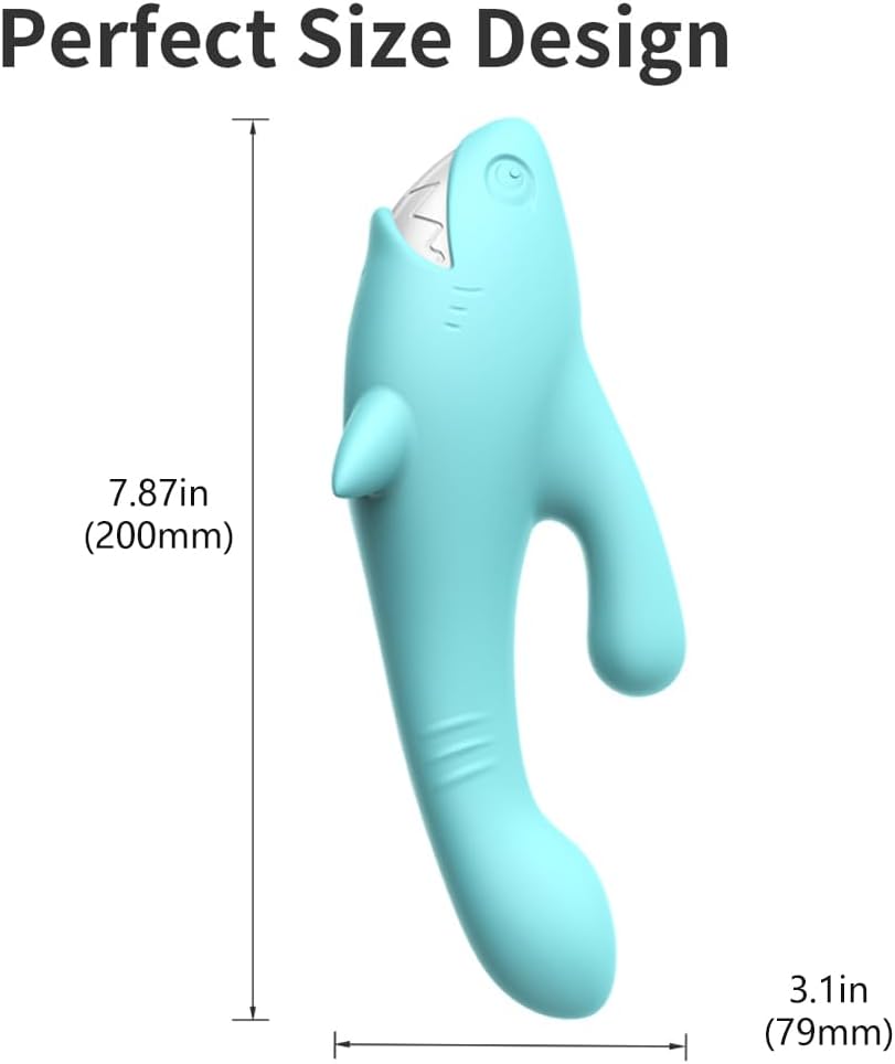 Super Quiet Portable Massage Device Deep Massager Rechargeable with Handheld Electric High Intensity. Electric Vibrators Massagers for Portable Full Body Relaxation Vibrating Massage Tools (Blue)