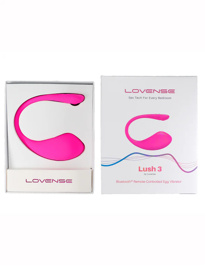 Lovense Lush 3 App Bluetooth remote control G-spot vibrator