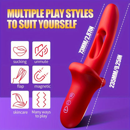 เครื่องสั่นกระต่ายซิลิโคนเสียบ USB – กระตุ้นจุด G และปุ่มกระสัน ดิลโด้เพื่อความพึงพอใจของผู้หญิง เหมาะสำหรับคู่รัก