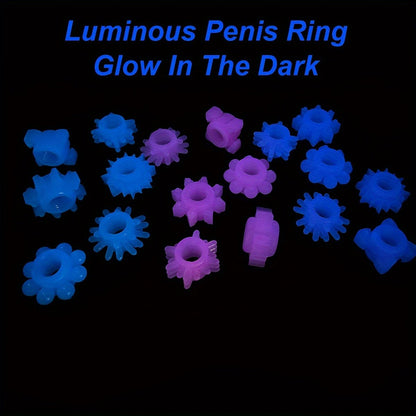 4pcs Men's Glow In The Dark Soft Grain Decor Penis Rings. High Elasticity Easy To Clean Masturbating Toys For Couple's Flirting. Men's Gay's Pleasure - My Store4pcs Men's Glow In The Dark Soft Grain Decor Penis Rings. High Elasticity Easy To Clean Masturbating Toys For Couple's Flirting. Men's Gay's Pleasurethai - adultMy StoreMixed ColorTPE4pcs Men's Glow In The Dark Soft Grain Decor Penis Rings. High Elasticity Easy To Clean Masturbating Toys For Couple's Flirting. Men's Gay's Pleasure