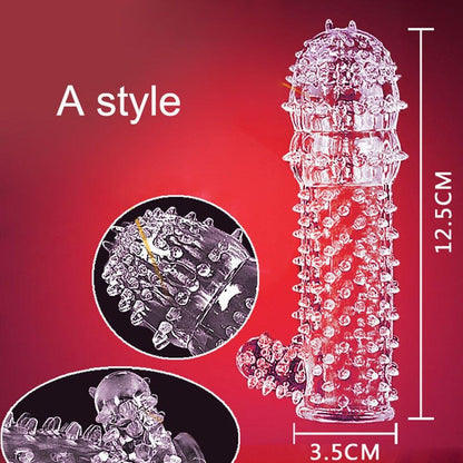 5pcs/set TPE Penis Sleeve Delay Time Crystal Cock Rings Reusable Condom Penis Extension Penis Rings Adult Sex Toys for Men - My Store5pcs/set TPE Penis Sleeve Delay Time Crystal Cock Rings Reusable Condom Penis Extension Penis Rings Adult Sex Toys for Menthai - adultMy Store»õºÅ1 - A5pcs5pcs/set TPE Penis Sleeve Delay Time Crystal Cock Rings Reusable Condom Penis Extension Penis Rings Adult Sex Toys for Men