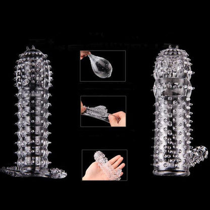 5pcs/set TPE Penis Sleeve Delay Time Crystal Cock Rings Reusable Condom Penis Extension Penis Rings Adult Sex Toys for Men - My Store5pcs/set TPE Penis Sleeve Delay Time Crystal Cock Rings Reusable Condom Penis Extension Penis Rings Adult Sex Toys for Menthai - adultMy Store»õºÅ1 - A5pcs5pcs/set TPE Penis Sleeve Delay Time Crystal Cock Rings Reusable Condom Penis Extension Penis Rings Adult Sex Toys for Men